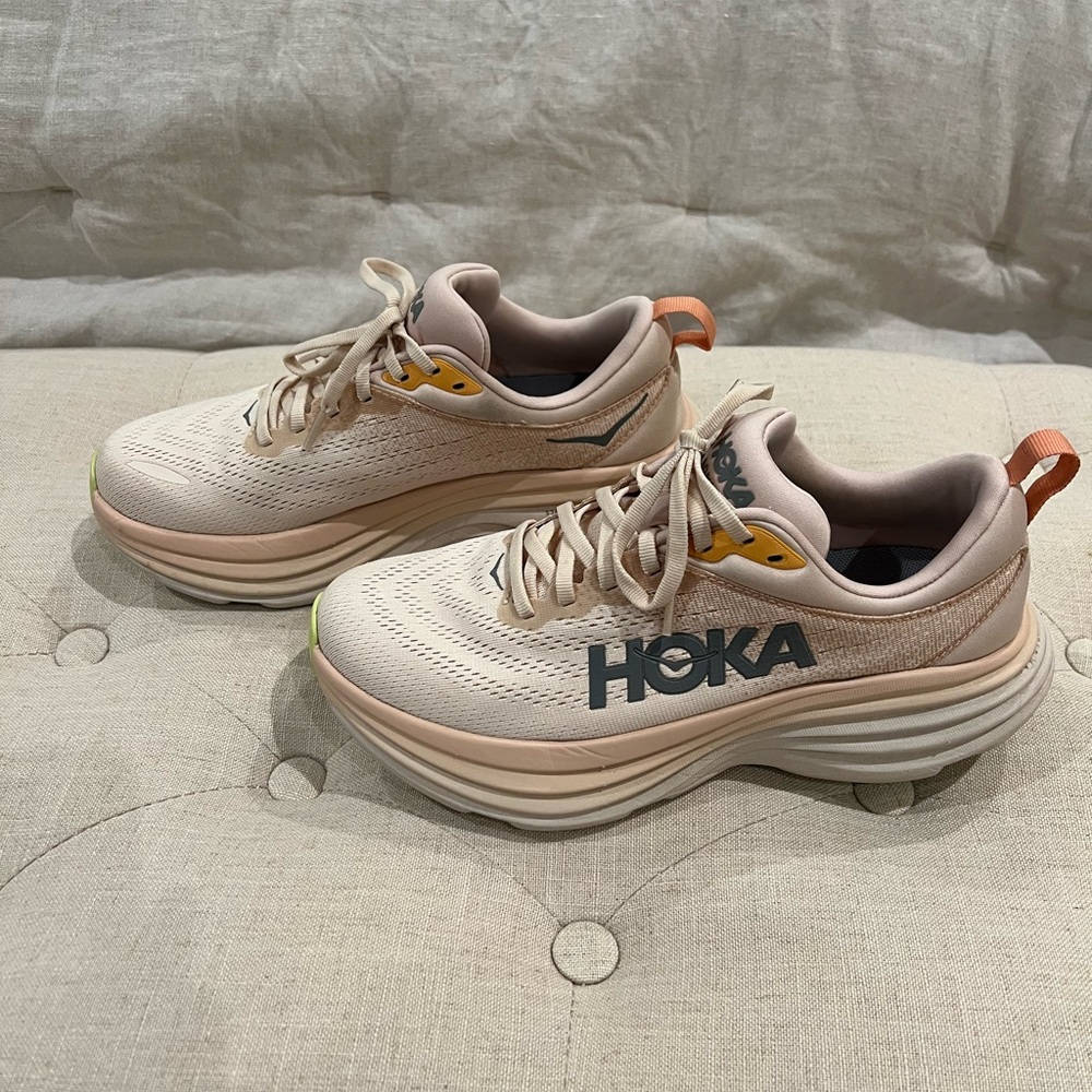 HOKA Women's Cream Running Shoes